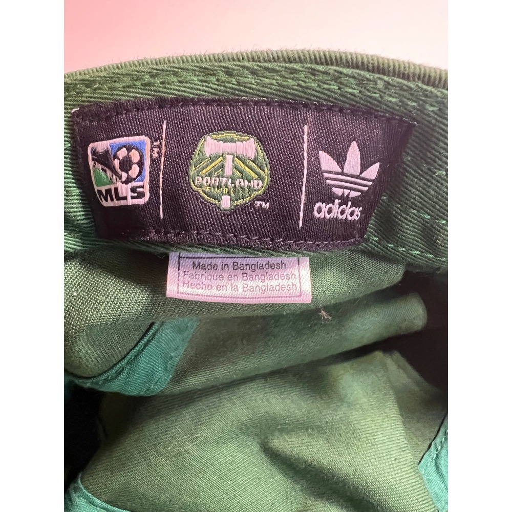 Adidas OSFM Portland Timbers Cadet Hat Green Rhinestone MLS Soccer Cap - Picture 6 of 6